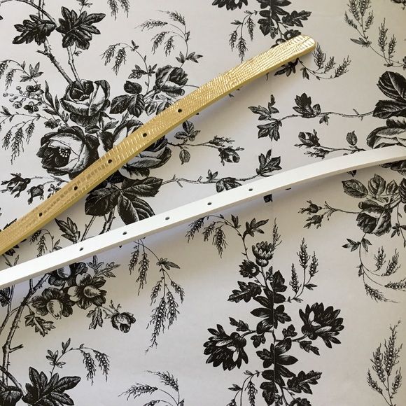 Juicy Couture Black Label Skinny Belt Set of Two - Picture 7 of 7